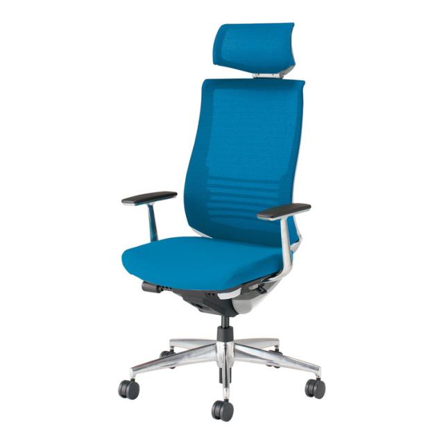 コクヨ オフィスチェア ベゼル CR-A2865E1GMT4-WN ヘッドレスト アルミ肘 カーペット用【配送・組立・設置込】(代引不可)【送料無料】の通販は