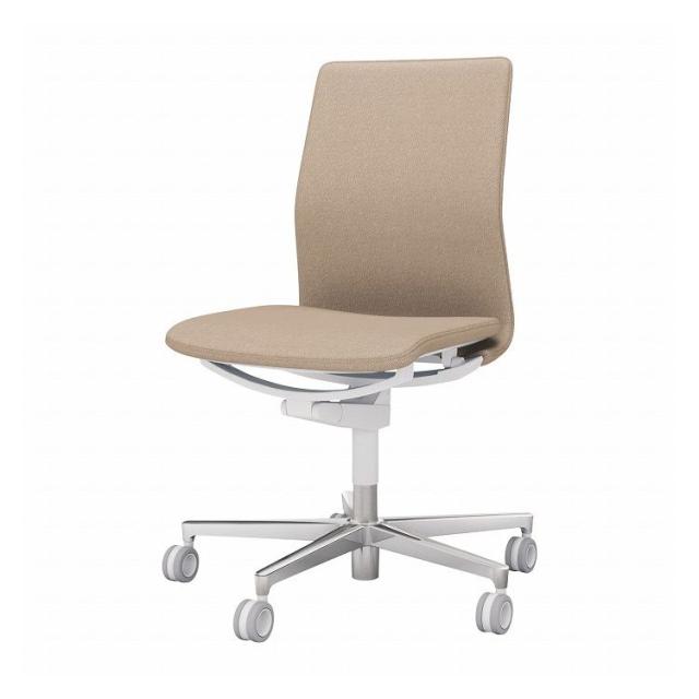 オフィスチェア ファブレ 肘なし C01-W102CU-W1S1S1 オリーブイエロー 椅子 リモートワーク 在宅 仕事 勉強 快適 おしゃれ パソコンチェア 代引不可 オフィスチェア ファブレ 肘なし C01-W102CU-WAGAG1 パーシアンレッド