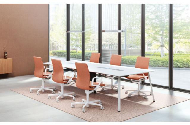 オフィスチェア ファブレ 肘付き C01-P151CU-B0Y0Y3 ペールテラコッタ 椅子 リモートワーク 在宅 仕事 勉強 快適 おしゃれ パソコンチェア 会社 代引不可 オフィスチェア ファブレ 肘付き C01-P151CU-B0Y0Y3 ペールテラコッタ