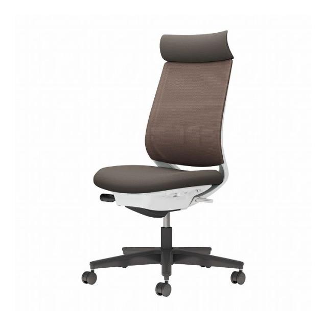 コクヨ チェア ミトラ2 肘無 ランバー付 ダークグレージュ ポリウレタン巻き コクヨ ミトラ2 C04-B350CU-E1M6M61 サークル肘 ランバーサポート無 背