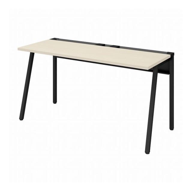 【メーカー直送】 コクヨ デスク リーン LEAN 平机 本体色 ブラック 天板色 ナチュラル(代引不可)【送料無料】の通販は