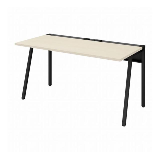 【メーカー直送】 コクヨ デスク リーン LEAN 平机 本体色 ブラック 天板色 ナチュラル(代引不可)【送料無料】の通販はオフィスデスク