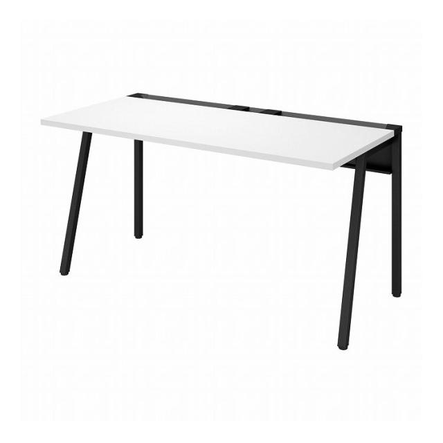 【メーカー直送】 コクヨ デスク リーン LEAN 平机 本体色 ブラック 天板色 ホワイト(代引不可)【送料無料】の通販は