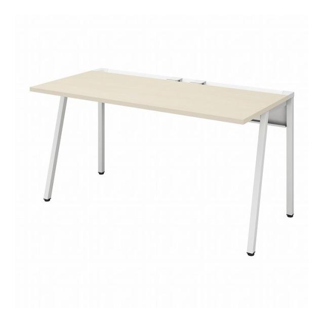 【メーカー直送】 コクヨ デスク リーン LEAN 平机 本体色 ホワイト 天板色 ナチュラル(代引不可)【送料無料】の通販は 20,146円