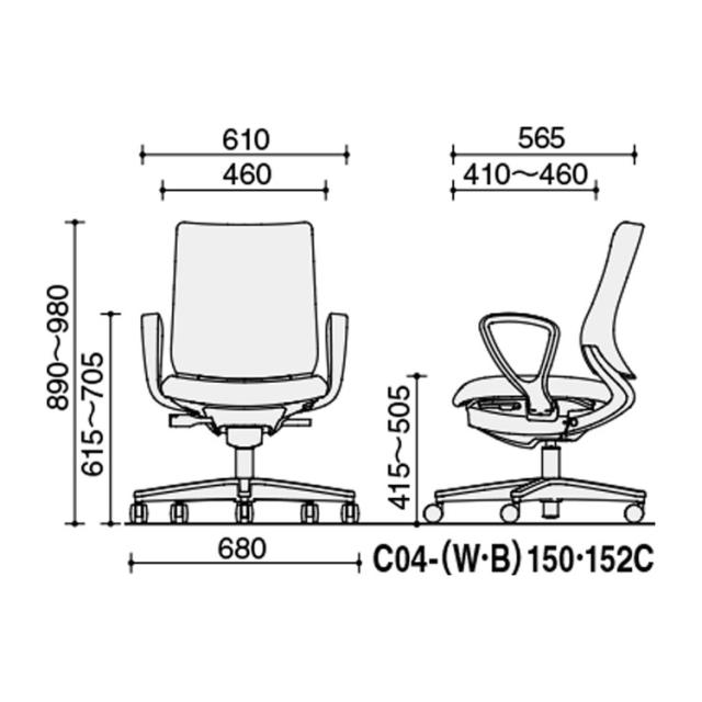 【メーカー直送】 コクヨ オフィスチェア 椅子 イス チェア ミトラ2 サークル肘 ランバー付 ホワイトグレー アッシュピンク(代引不可)【送料無料】_1
