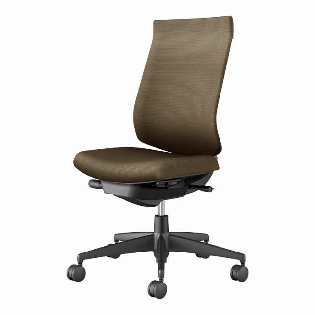 【メーカー直送】オフィスチェア ウィザード4 ハイバック 肘なし ブラック脚 本体ブラック C06-B202CU-BKG4M61 フローリング用 ダークグレージュ(代引不可)【送料無料】の通販は