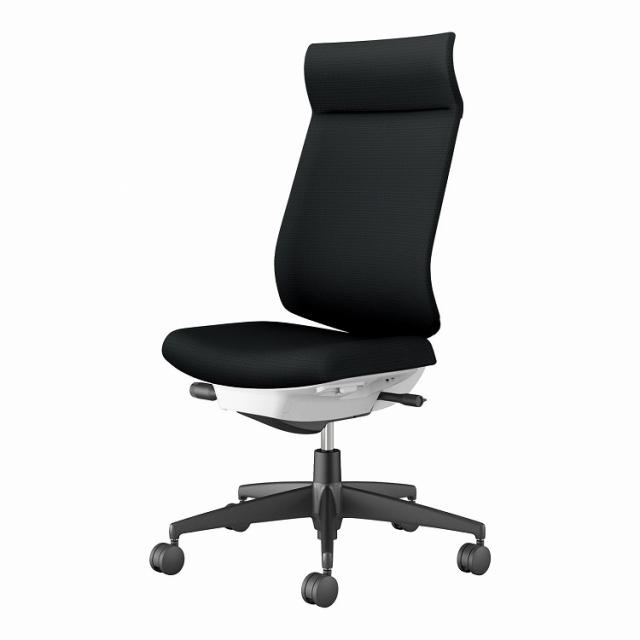 メーカー直送 オフィスチェア ウィザード4 アディショナルバック T型肘 ブラック脚 本体ブラック C06-B412SW-BKVZ641 カーペット用 ミディアムマリン 代引不可 Wizard4 ウィザード4／アディショナルバックタイプ／肘なし／ブラック