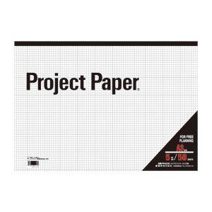 オキナ プロジェクトペーパーA3 5ミリ方眼 1 冊 PPA35S 文房具 オフィス 用品