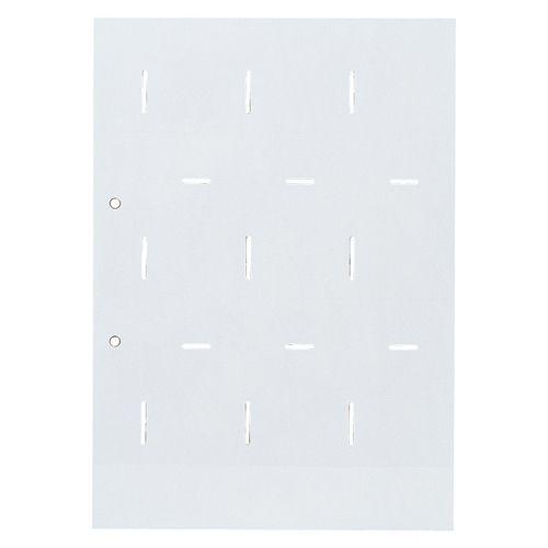 (業務用100セット) キングジム 名刺ホルダー台紙 88DN 88N用 10枚