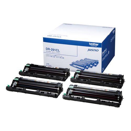 ブラザ- ドラムユニット 4色セット 1 本 DR-291CL 文房具