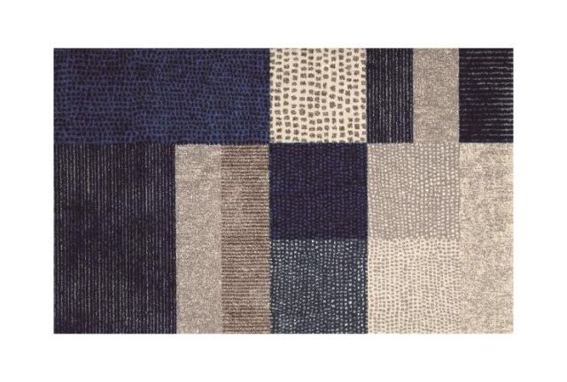 玄関マット wash+dry K009B Lanas 75×120cm 柄物 おしゃれ 滑り止めラバーつき(代引不可)【送料無料】_1