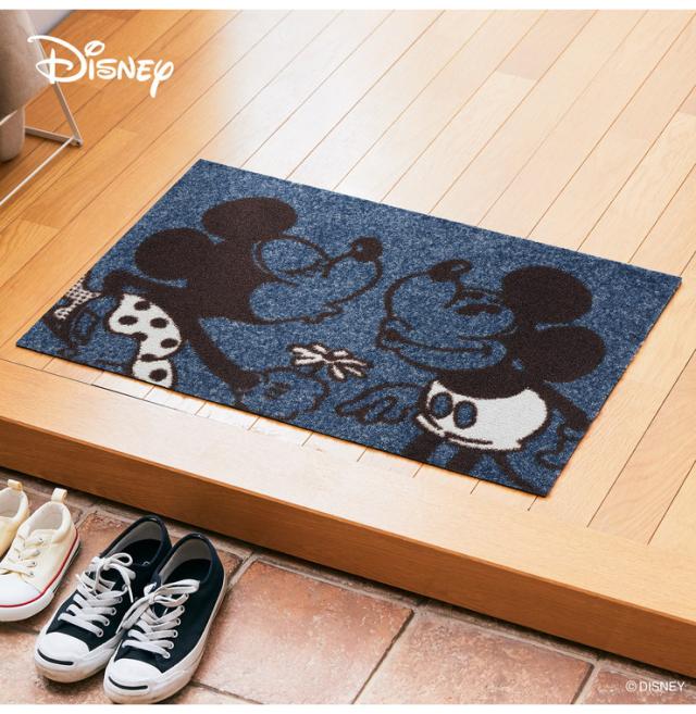 Mickey ミッキー ミニー 50x75cm マット 玄関マット エントランスマット ディズニー キャラクター ミッキーマウス 青 代引不可 送料無の通販はau Pay マーケット リコメン堂