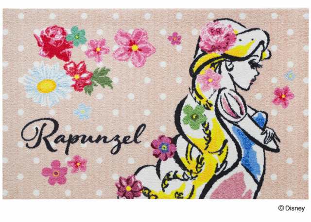 Rapunzel ラプンツェル 75x1cm マット 玄関マット エントランスマット ディズニー キャラクター プリンセス おしゃれ かわいい 代引不の通販はau Pay マーケット リコメン堂