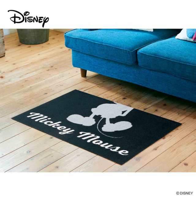 Mickey ミッキー シルエット グレー 60x90cm マット 玄関マット エントランスマット ディズニー シンプル おしゃれ モノクロ 代引不可 の通販はau Pay マーケット リコメン堂