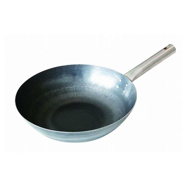 山田工業所 打出HANAKO 炒め鍋(チタンハンドル) 27cm 001217【送料無料】