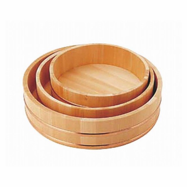 カンダ 飯台(サワラ製) 27cm 容量2.5合 057002【送料無料】の通販は