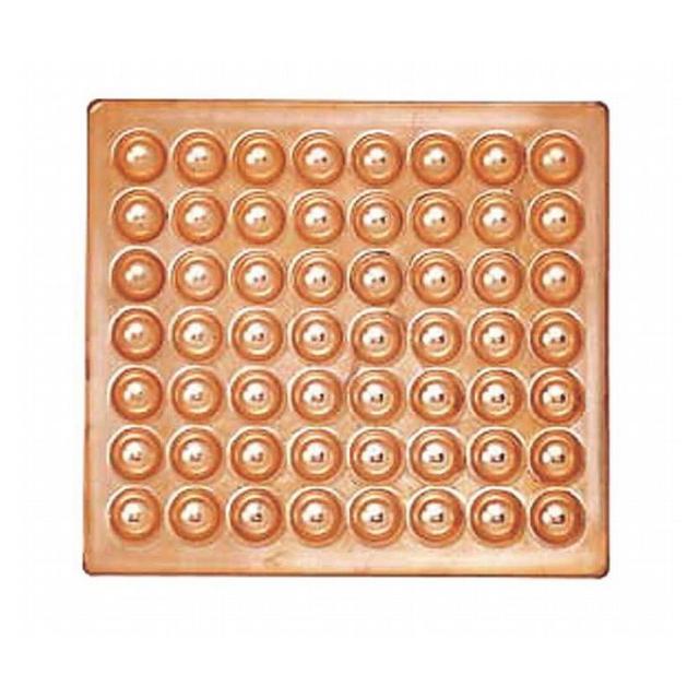 カンダ ?A銅製たこ焼天板 56穴 067047【送料無料】