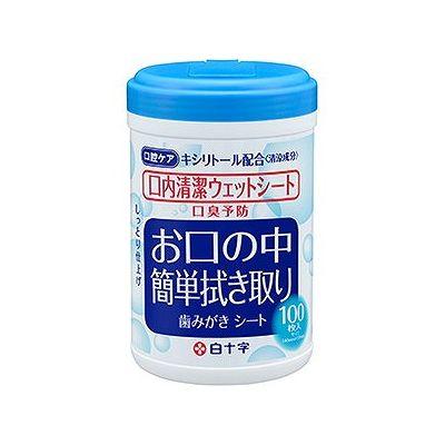 口内清潔 ウェットシート ボトルタイプ(100枚入) 009427062