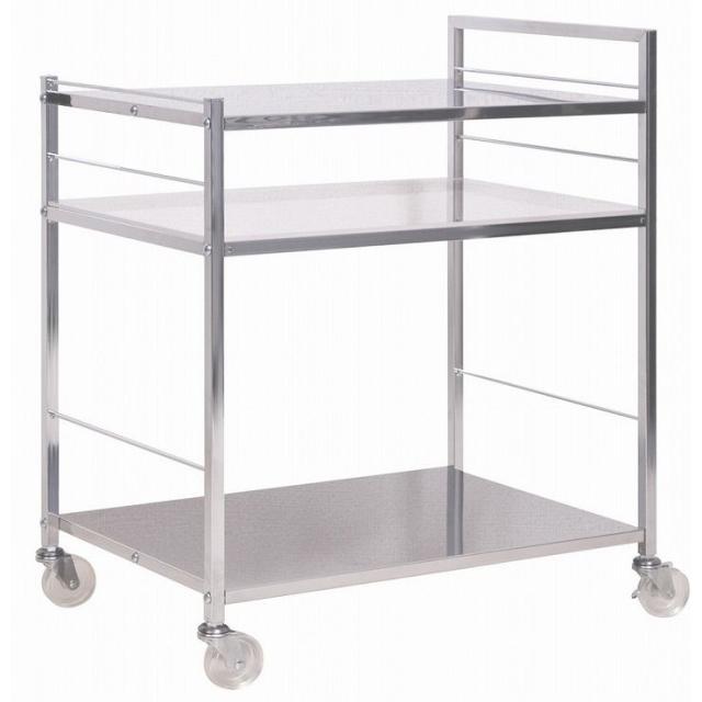 【日本製】 ステン天板キッチンワゴン(大) ワゴン ラック キャスター付き キッチン 収納(代引不可)【送料無料】の通販は