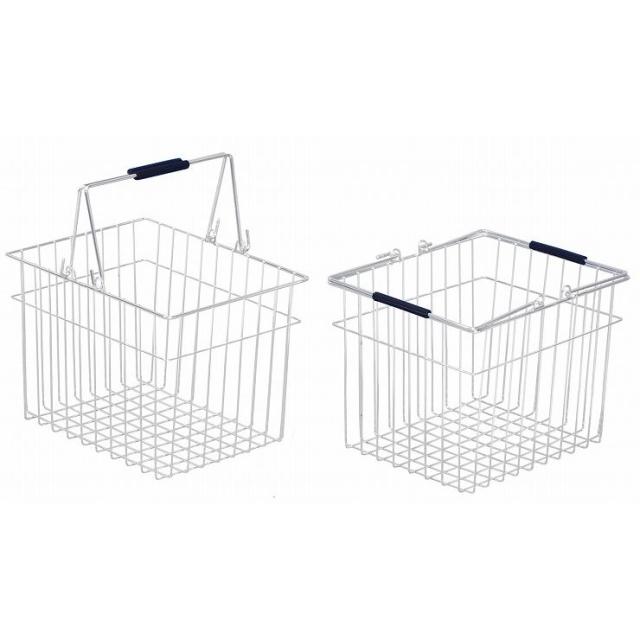 日本製 18 8ステンレスバスケット S2個 バスケット カゴ 収納 ランドリー収納 キッチン収納 ステンレス シンプル 代引不可 送料無の通販はau Pay マーケット リコメン堂