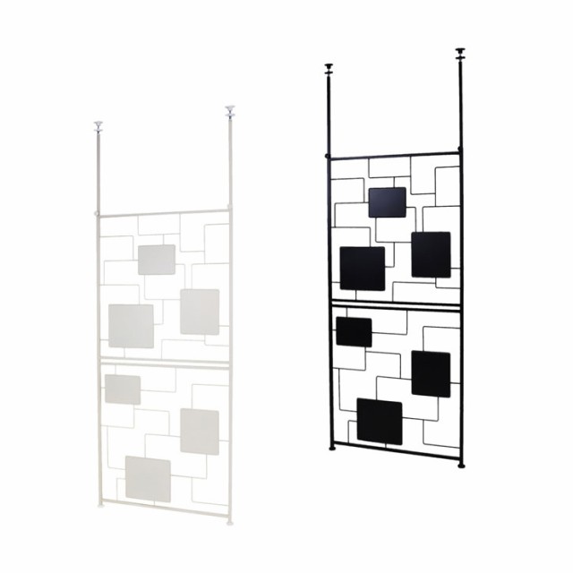 日本製 パーテーション Cloud 幅90 壁面収納 間仕切り つっぱり
