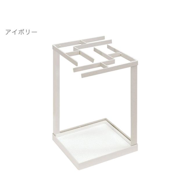 【日本製】 face アンブレラスタンド スクエア 傘立て 傘 傘置き スタンド レインラック アンブレラホルダー(代引不可)【送料無料】