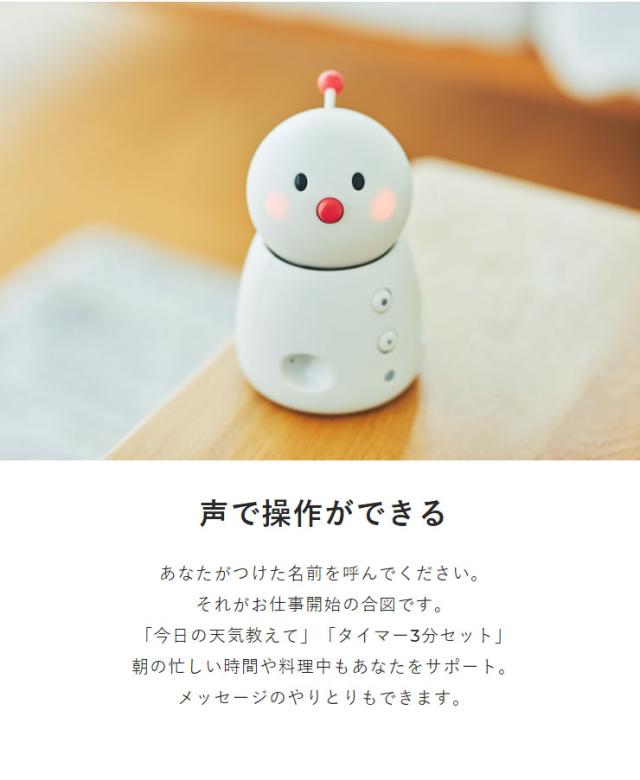 ユカイ工学 見守り ロボット 留守番 BOCCO emo コミュニケーション
