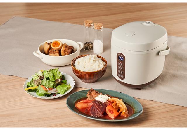 【送料込み】ゆゆちさん9/10まで取り置き 中古】ASXDCP ミニ炊飯器ポータブル炊飯器電熱ライスボックス