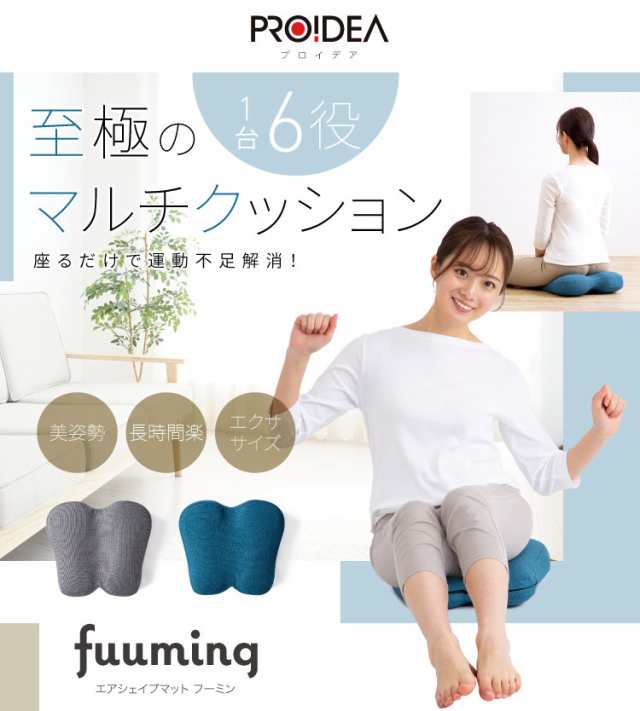 エアシェイプマット fuuming クッション マルチクッション 美姿勢 