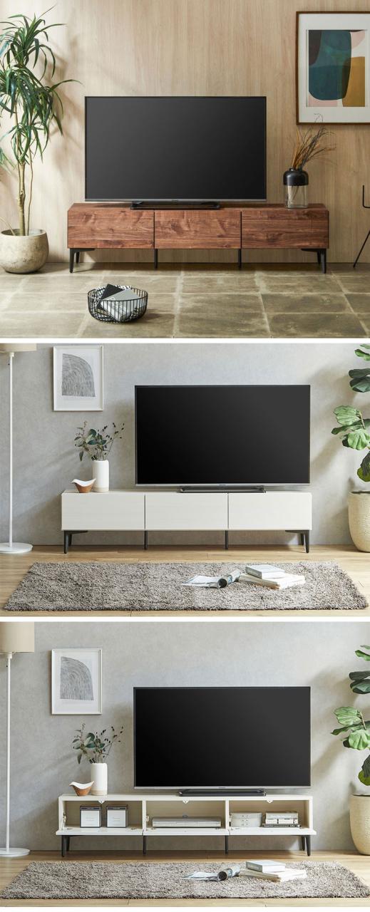 テレビ台 幅160 完成品 日本製 フィスバ おしゃれ 扉タイプ ナチュラル