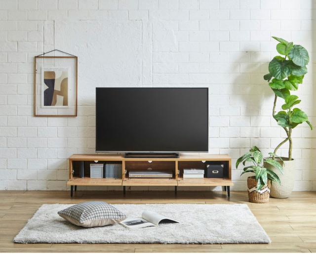 テレビ台 幅160 完成品 日本製 フィスバ おしゃれ 扉タイプ ナチュラル