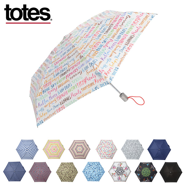 Totes トーツ 折りたたみ傘 Totes Line ライン Mini ミニ 自動開閉 64 晴雨兼用 メンズ レディース Umbrella 雨具 送料無料 の通販はau Pay マーケット リコメン堂