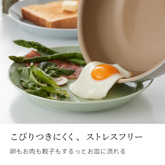 限定デザイン evercook エバークック フライパン 3点セット 26cm+深型28cm+玉子焼き IH対応 ガス火OK 500日保証 軽量モデル 新型 ウォームグレー 取っ手付き pfoaフリー 軽い 焦げ付かない【送料無料】_7