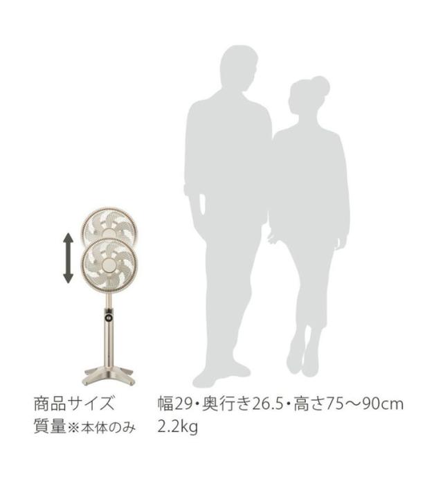 Kamomefan カモメファン 扇風機 サーキュレーター Kamome +c lite DCモーター DCファン 首振り リモコン付き【送料無料】_14