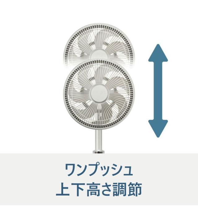 Kamomefan カモメファン 扇風機 サーキュレーター Kamome +c lite DCモーター DCファン 首振り リモコン付き【送料無料】_9