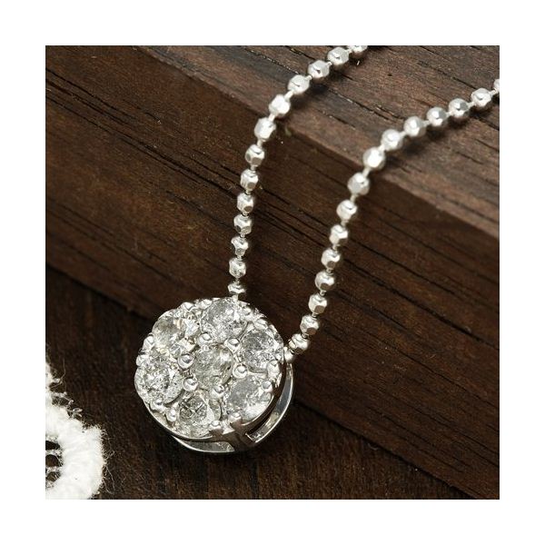 0.2ctダイヤモンド7ストーンペンダント（代引不可）の通販は 17,315円