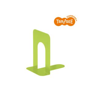 （まとめ）TANOSEE ブックエンド T型 大 マスカットグリーン 20組（代引不可）