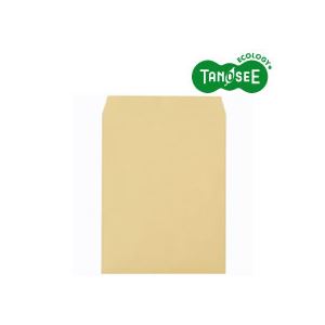 （まとめ）TANOSEE R40クラフト封筒 85g 角3 500枚入×3ケース（代引不可）