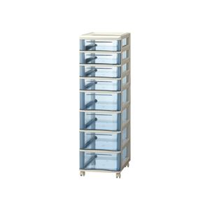 スタックチェストB4 浅型4段・深型4段 ダークブルー（代引不可） 10,681円