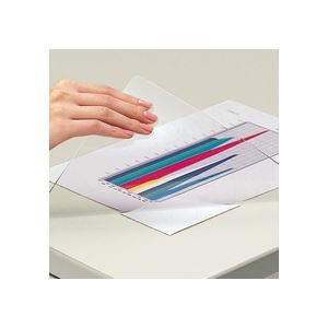 塩ビ製デスクマット軟質 622×1357mm 3号用 シングルタイプ（代引不可）