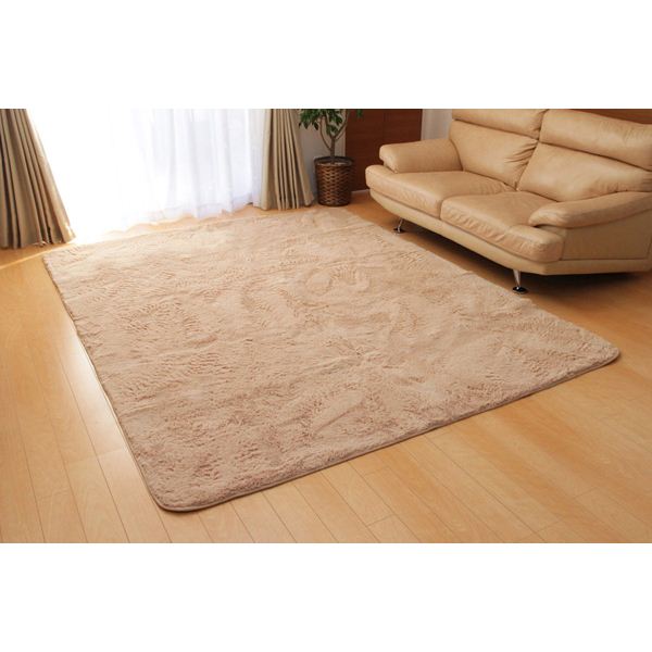 フィラメント素材 ホットカーペットカバー 『フィリップ』 ベージュ