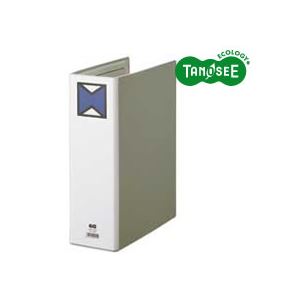 （まとめ）TANOSEE パイプ式ファイル 片開き A4タテ 50mmとじ 青 30冊お得な セール