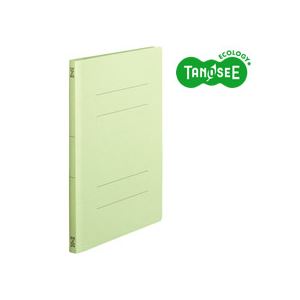 （まとめ）TANOSEE フラットファイル[スタンダードカラー]A4タテ 150枚収容 緑 10冊入×20パック（代引不可）