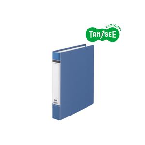 （まとめ）TANOSEE D輪っか整理保存用具（貼り背部分） A4タテ 背幅50粍 青 20冊（代引不可）