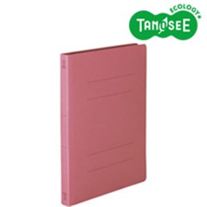（まとめ）丈夫なフラットファイル[HD] A4-S ピンク 10冊入 10パック（代引不可）
