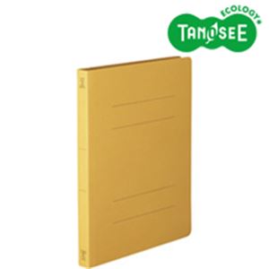 （まとめ）丈夫なフラットファイル[HD] A4-S イエロー 10冊入 20パック（代引不可）