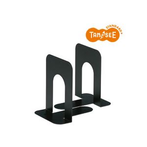 （まとめ）TANOSEE ブックエンド T型 中 ブラック 30組（代引不可） 11,510円