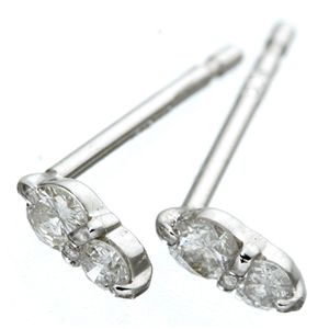 美しくきらめくファーストピケダイヤモンドピアス（代引不可）