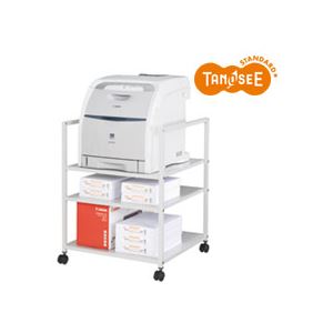 TANOSEE オリジナル プリンタワゴン キャスター付き レーザープリンタ用（代引不可）の通販は