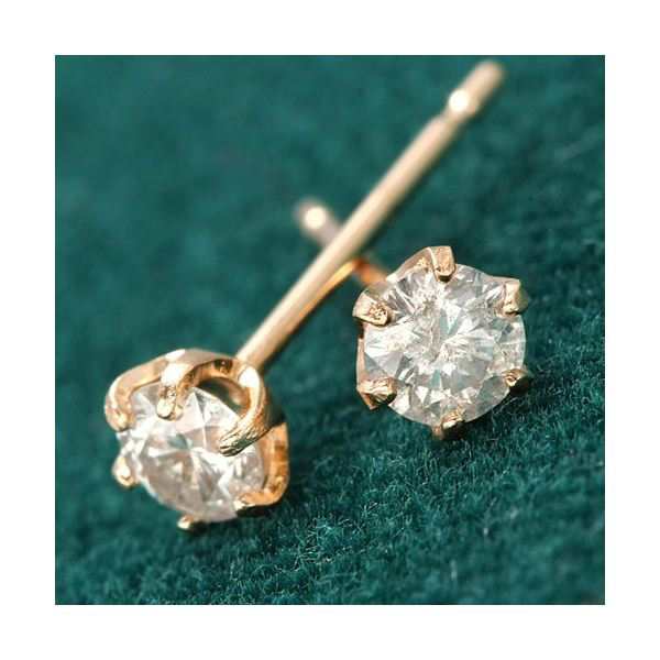 K18 PG0.2ct ダイヤモンドピアス（代引不可）の通販は